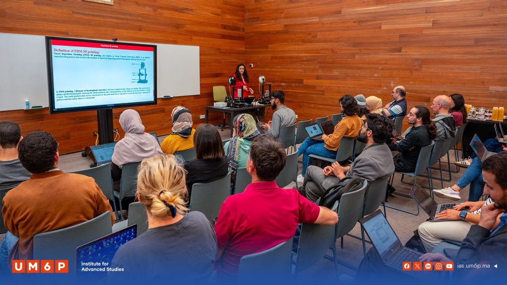 Exploring Innovation: 3D Printing Workshop – IAS UM6P MOrocco2