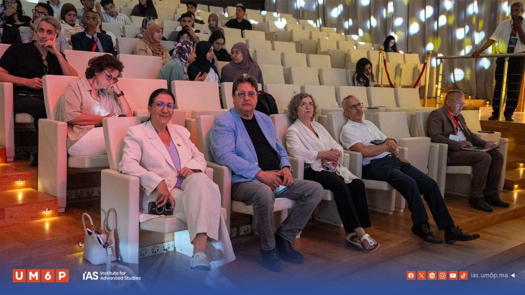 Audience attending the cybersecurity and artificial intelligence symposium at UM6P