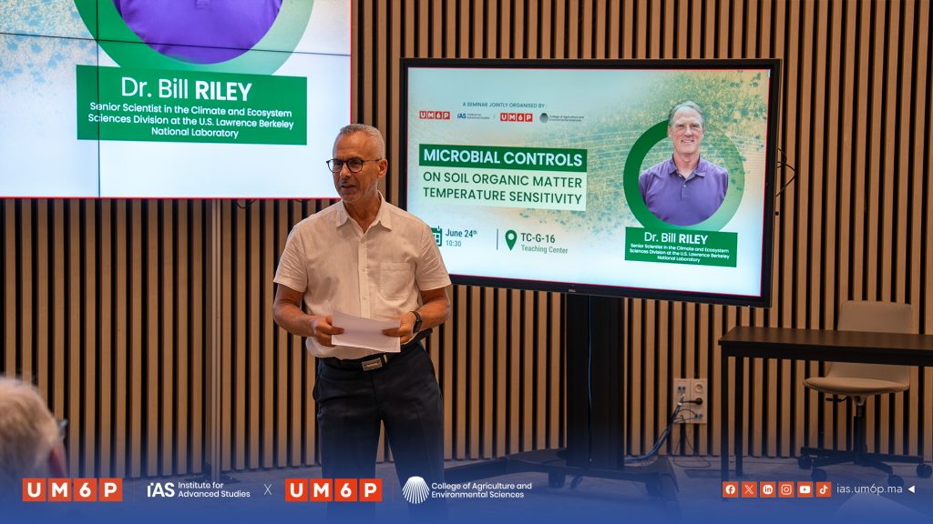 Opening remarks at Dr. Bill Riley seminar on microbial controls and soil organic matter temperature sensitivity
