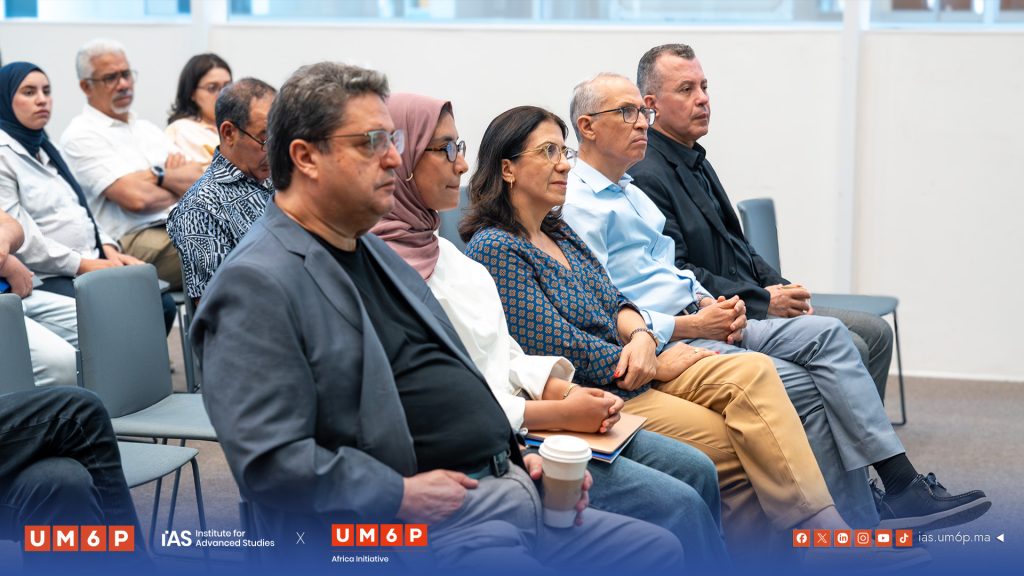 Audience attending the Hope on Pause seminar at IAS UM6P